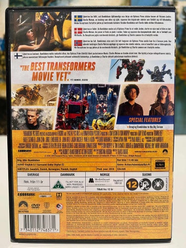 Bumblebee (2018) - DVD | Action / Sci-Fi | Hailee Steinfeld