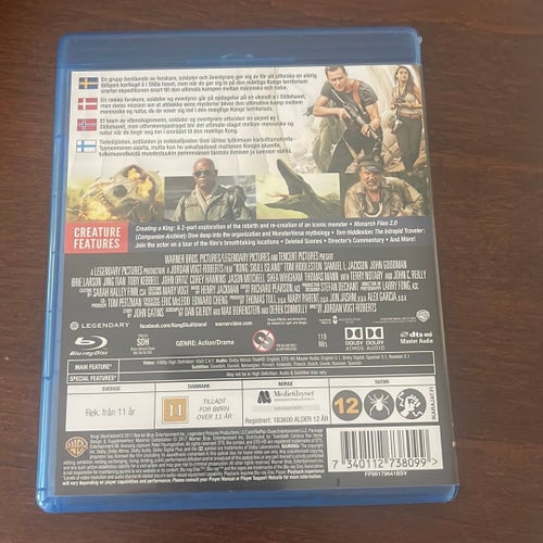 Kong: Skull Island Blu-ray