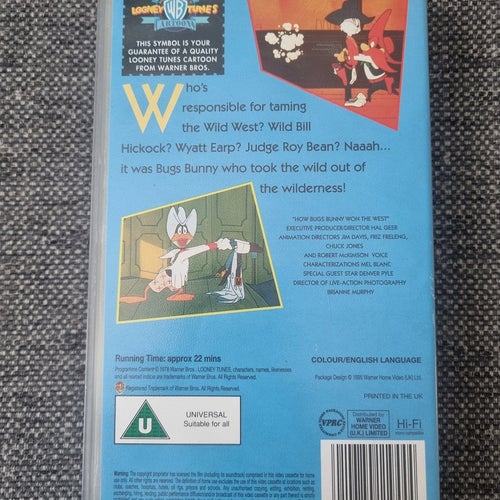 How Bugs Bunny Won the West (VHS)