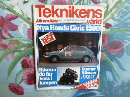 TEKNIKENS VÄRLD, NR11, 1976,