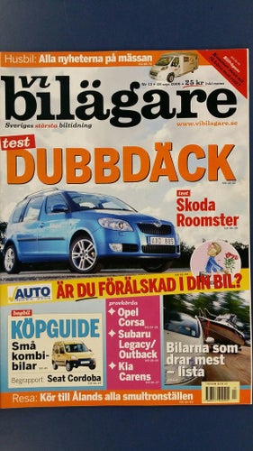 Vi bilägare nr 13 2006: Subaru Legacy/Outback, Skoda Roomster, Opel Corsa