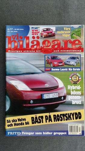 Vi bilägare nr 17 2004: Toyota Corolla 1,6 5d, Honda CR-V, VW Golf GTI, beg RAV4