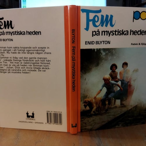 Fem på mystiska heden - Enid Blyton, Very Fine plus