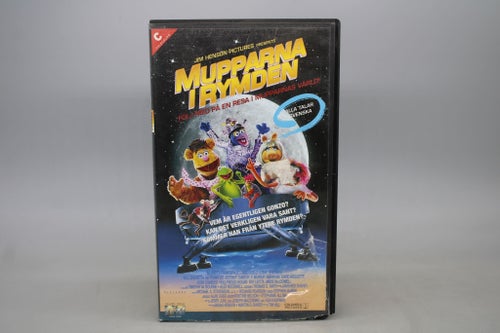 Mupparna i rymden - Svenskt tal - VHS