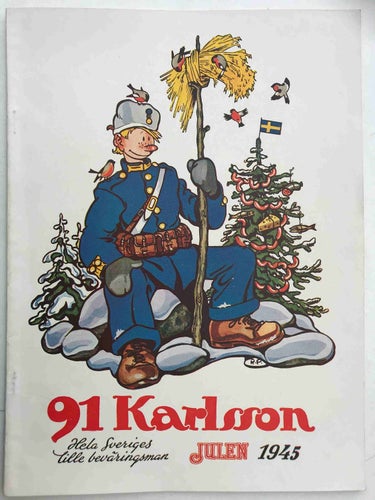 91:an Karlsson Julalbum 1945: Oläst!