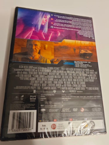 Blade Runner 2049 - Inplastad DVD