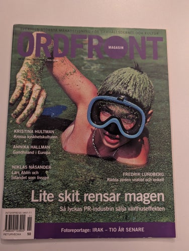 Ordfront Magasin no 11 2001, september