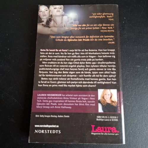Alla var där av Lauren Weisberger, 2008, pocket