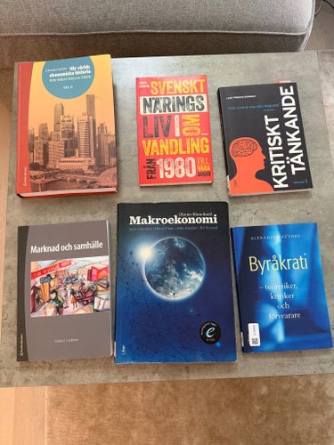 Diverse kurslitteratur