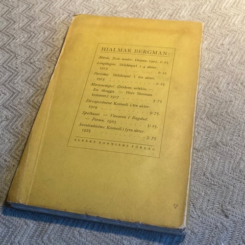 Dollar av Hjalmar Bergman (utg 1926)