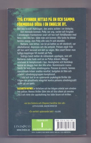 I död och lust av Elizabeth Haynes, 2015