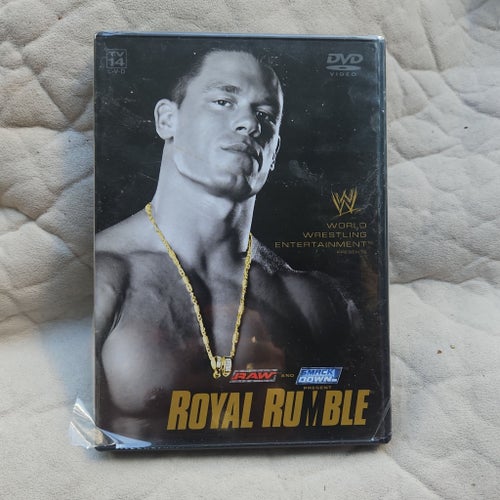 WWE Royal Rumble DVD med John Cena seald