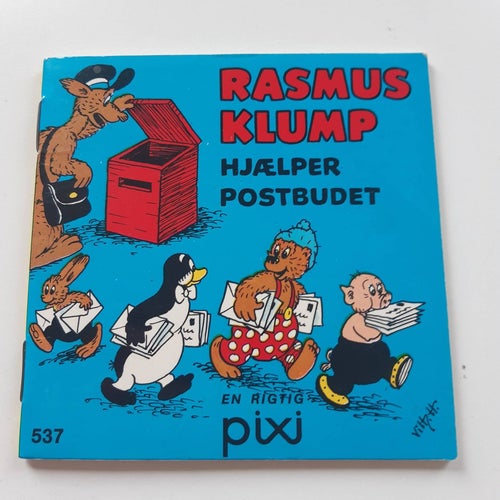 Rasmus Klump Hjälper Postbudet Pixibok