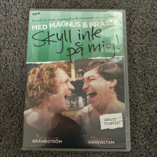 DVD: Skyll inte på mig! med Magnus & Brasse