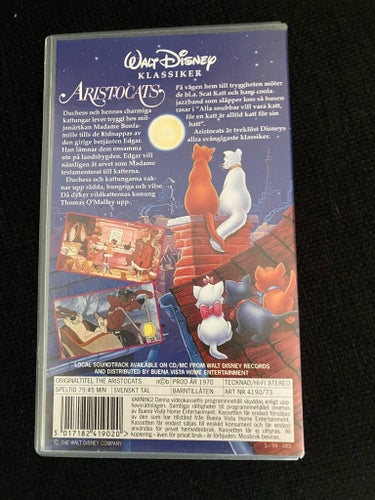 Aristocats VHS Disney Klassiker