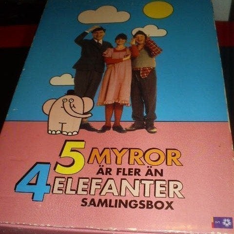 5 Myror Är Fler Än 4 Elefanter - Samlingsbox