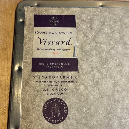 Gaffel pärm, Iduns Viscard Agrippa