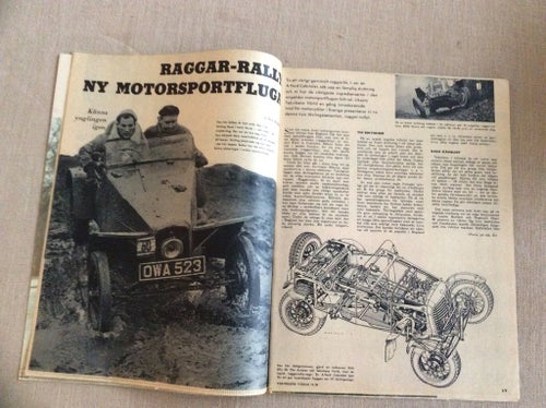 Teknikens Värld Nr 12 1959 Raggar Rally,Mannen bakom SAAB 92,93,94,DKW coupe
