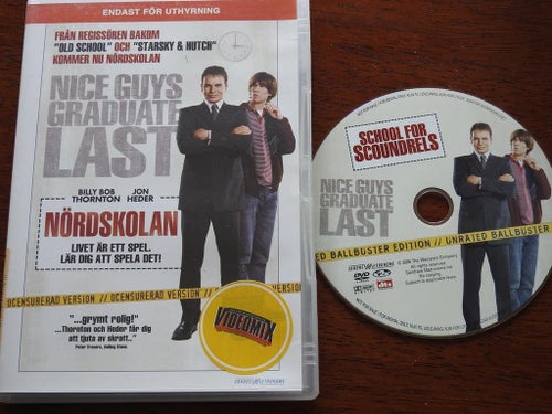 Nördskolan DVD (School for Scoundrels, Nice Guys Graduate Last) 2006 Komedi