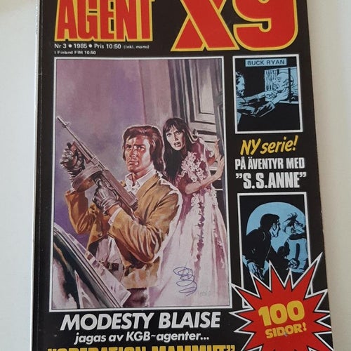 AGENT X9 NR 3 / 1985