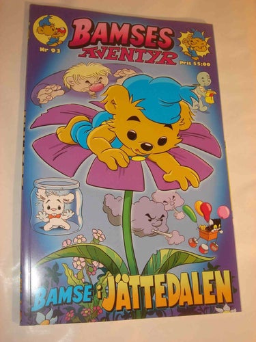 Bamses äventyr 93 (svensk) NY OLÄST EXTRATJOCKT