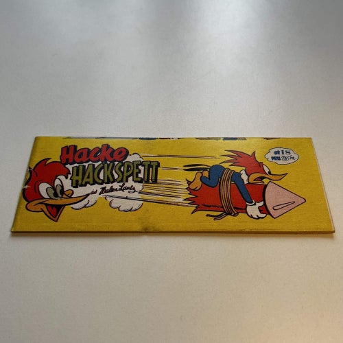 Hacke Hackspett nr 18 1955, toppex! VF