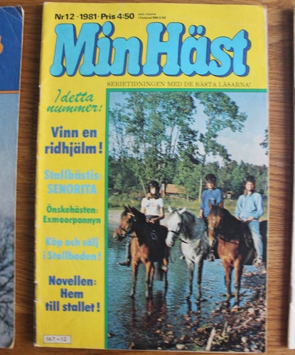 MIN HÄST 1981 NR 12