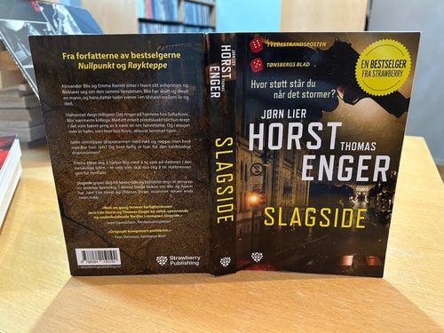 Slagsisde av Jörn Lier Horst och Thomas Enger, bok