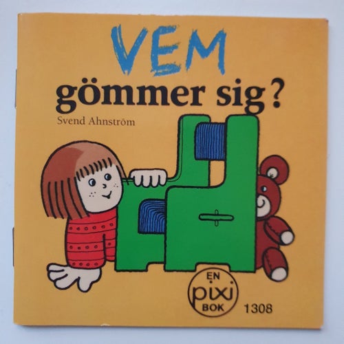 Pixi Bok "Vem gömmer sig?" av Svend Ahnström