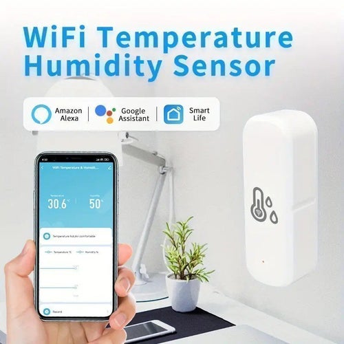 WiFi Temperatur- och Fuktighetssensor