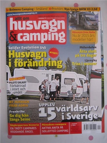 Allt om Husvagn & Camping Nr:9-2014