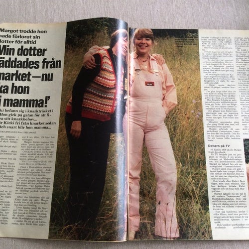 Saxons Nr 40 1979 Britt Ekland älskare,Kicki Från Huddinge,Polishund Tabbo