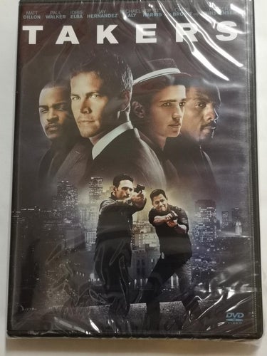 DVD Takers Paul Walker Idris Elba INPLASTAD