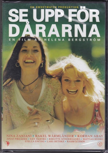 DVD / Se Upp För Dårarna / Rakel Wärmländer, Nina Zanjani / Ny & Inplastad