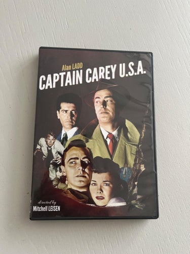 DVD-film: Captain Carey U.S.A (Alan Ladd)