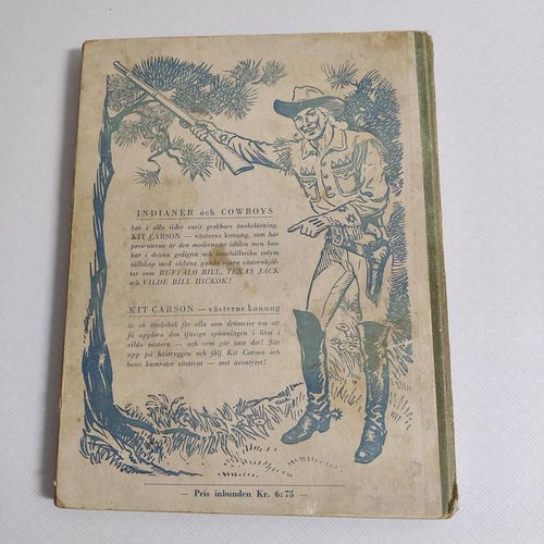 Kit Carson - Västerns Konung! Kit Carson's årsbok 1954 (inb) ovanlig!