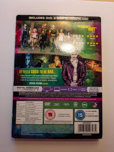 Suicide squad - Will Smith - Jared Leto - Joel Kinnaman - Margot Robbie