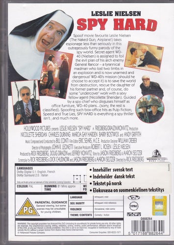 DVD / Spy Hard / Leslie Nielsen, Nicollette Sheridan, Barry Bostwick