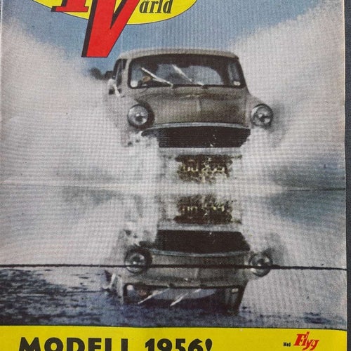 Teknikens Värld 26 1955: Singer Hunter, nyheter från bil- och mc-/scootervärlden