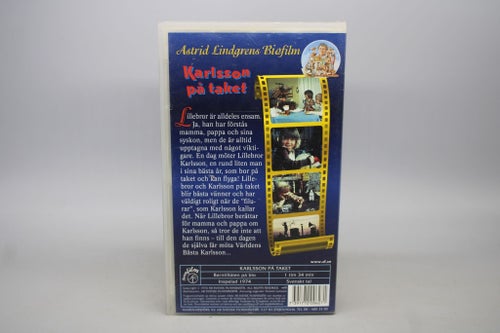 Astrid Lindgrens - Karlsson på taket - VHS