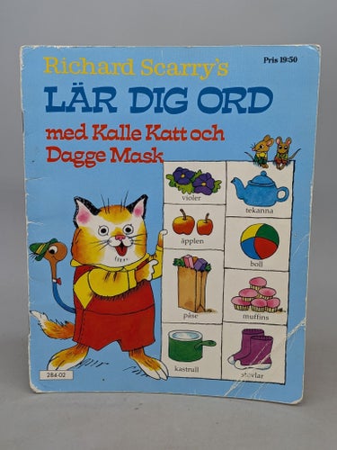 Richard Scarry's Lär dig ord med Kalle Katt och Dagge Mask