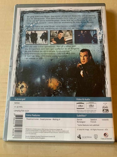 På djupt vatten, Dvd