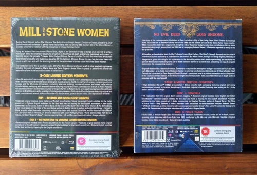 Mill of the Stone Women & Demonia (Arrow Video Blu-ray)