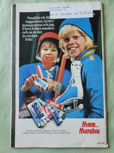 Buster nr 6 från 1976