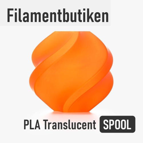 Bambu Lab PLA Translucent Filament Orange