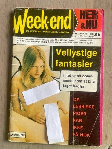 Weekend Sex - No.36 - 11. Årgang - På Dansk