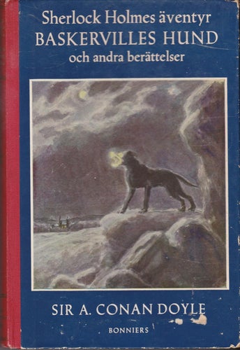 Arthur Conan Doyle / Sherlock Holmes Äventyr / Baskervilles m.fl. / Kartonnage