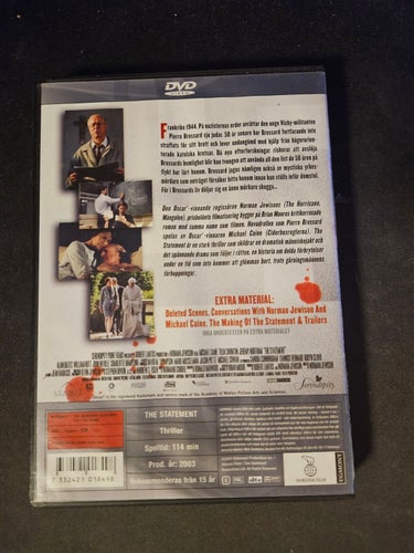 The Statement - Michael Caine - DVD (SV Text )