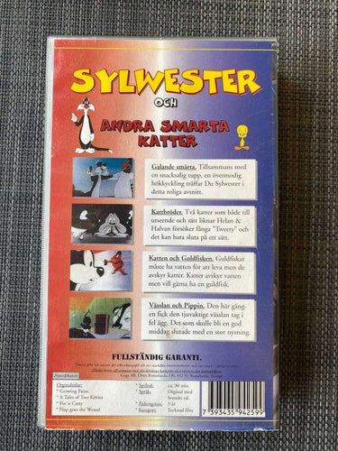 Sylwester och andra smarta katter - VHS