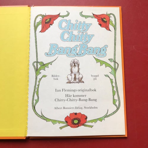 CHITTY CHITTY BANG BANG Ian Fleming 1969